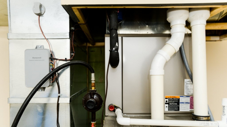 Furnace in basement